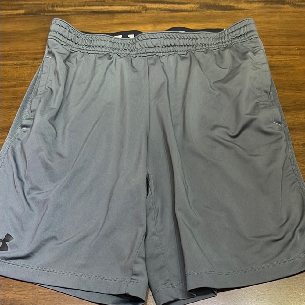 Under Armour Gray Athletic Performance Shorts